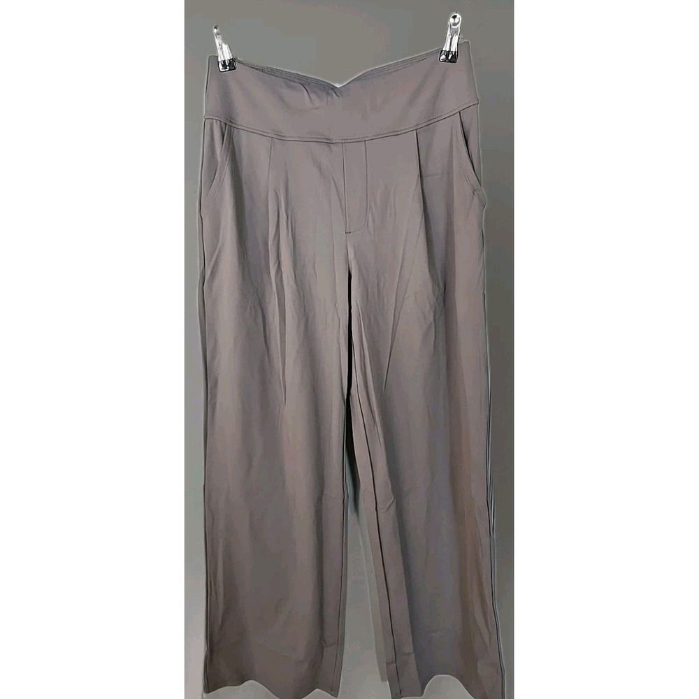 CL Convallaria Gray Wicking Thermal Pants Athletic Womens Size M Nylon/Spandex